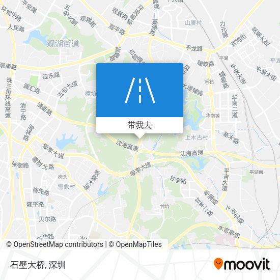 石壁大桥地图