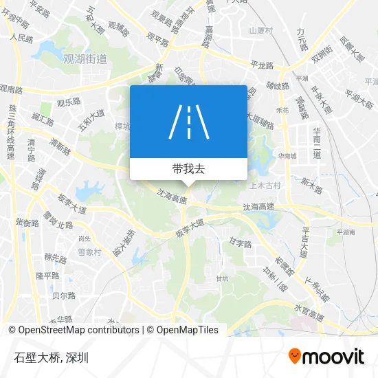 石壁大桥地图