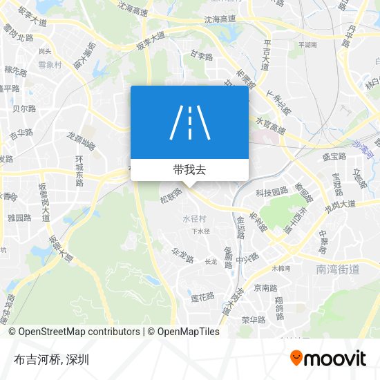 布吉河桥地图
