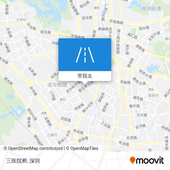 三医院桥地图