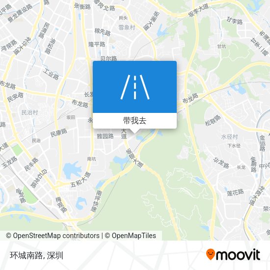 环城南路地图