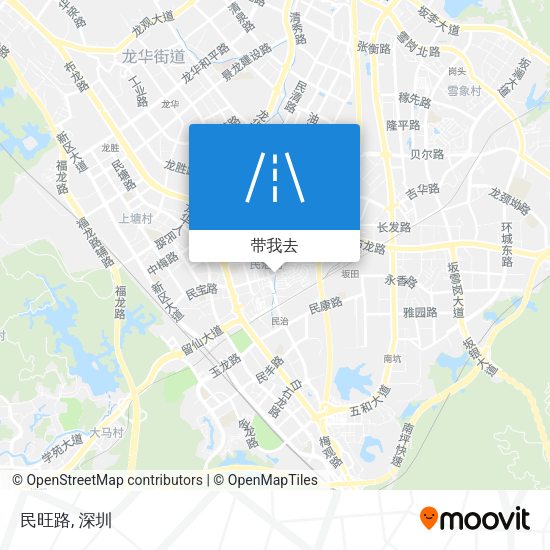 民旺路地图