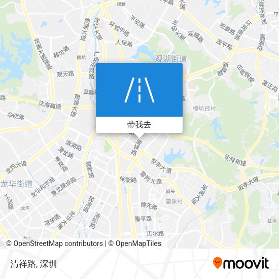 清祥路地图