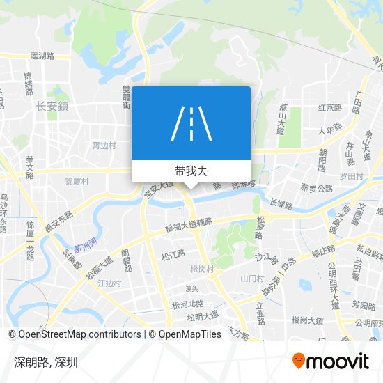 深朗路地图