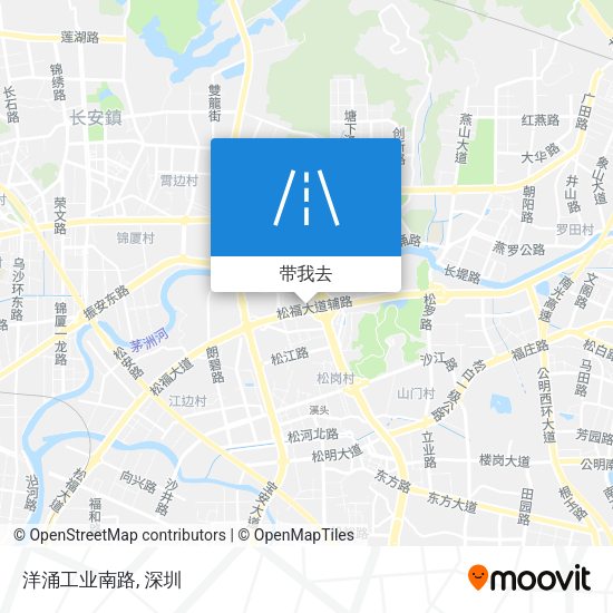 洋涌工业南路地图