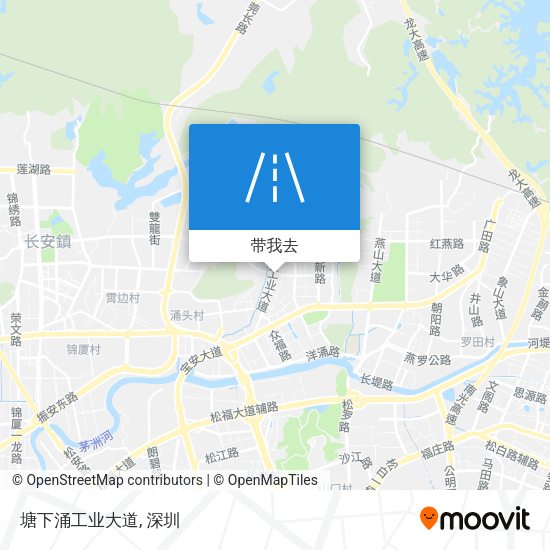 塘下涌工业大道地图