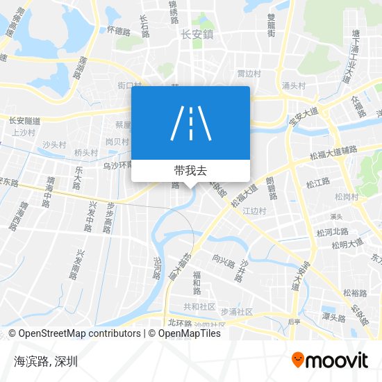 海滨路地图