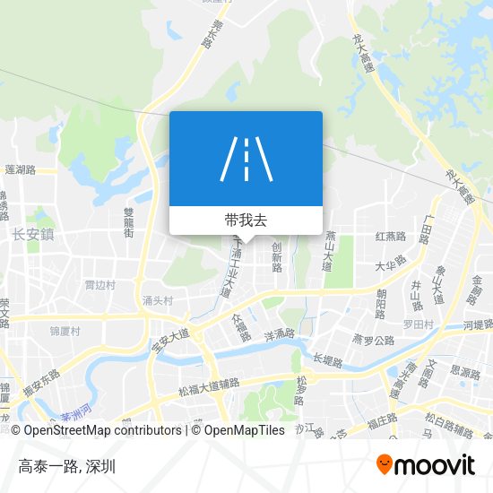 高泰一路地图