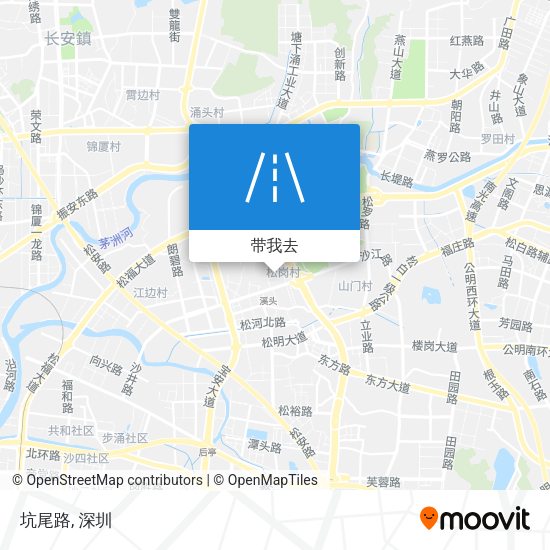坑尾路地图