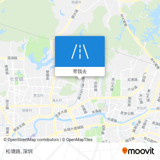 松塘路地图
