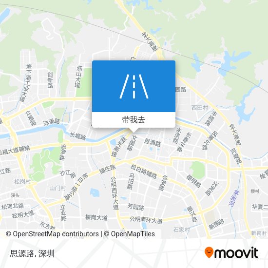 思源路地图
