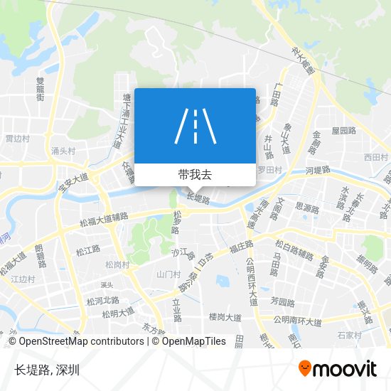 长堤路地图