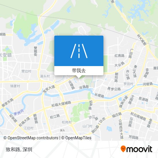 致和路地图