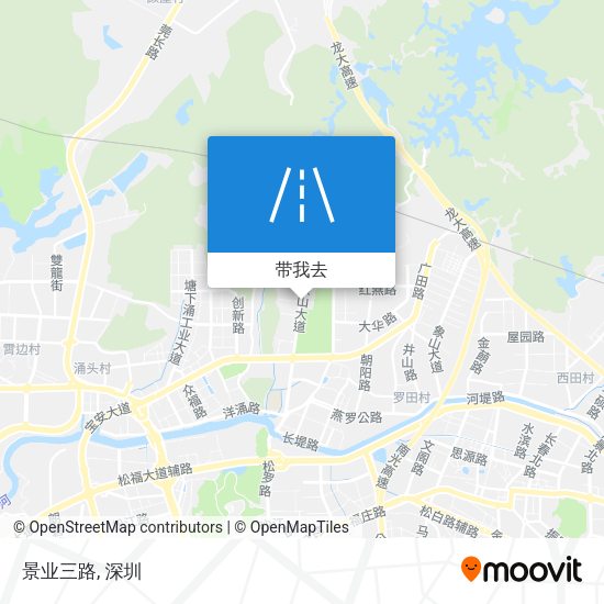 景业三路地图