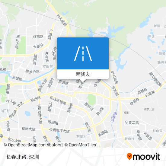长春北路地图