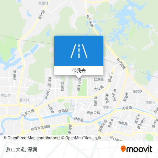燕山大道地图