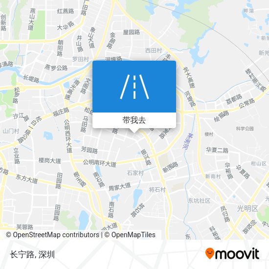 长宁路地图