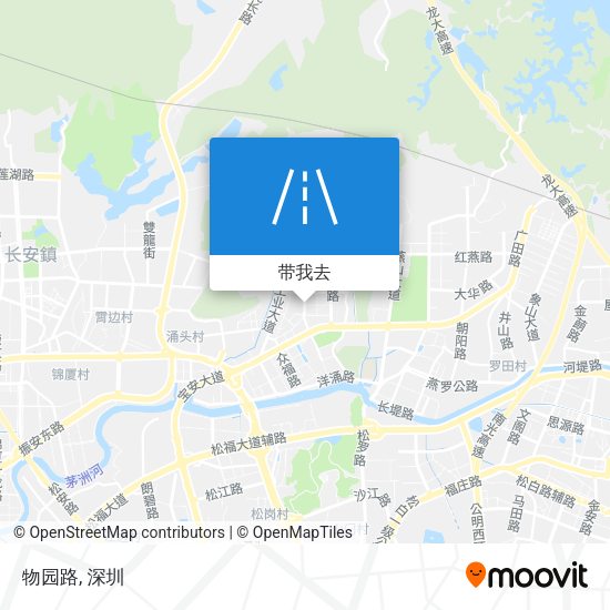 物园路地图