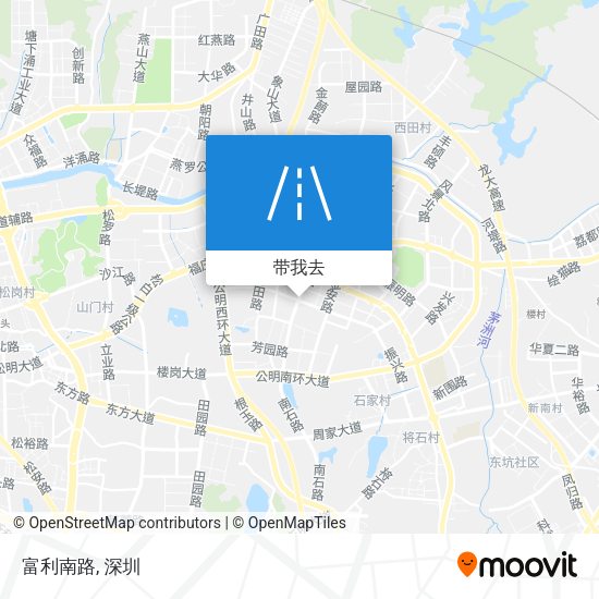 富利南路地图