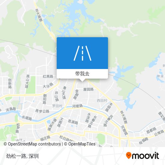 劲松一路地图
