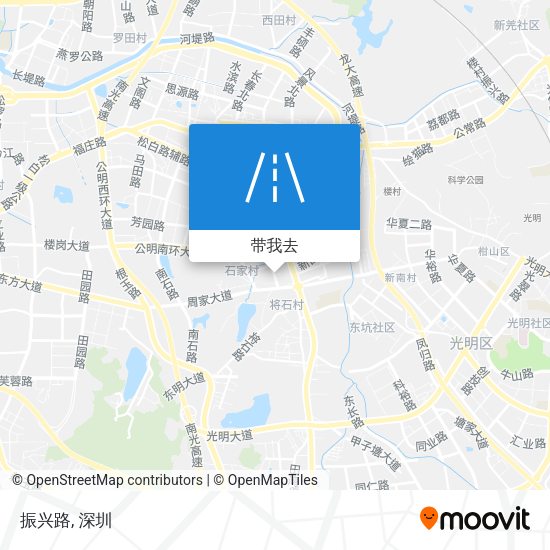 振兴路地图