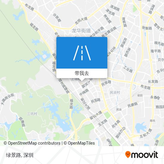 绿景路地图