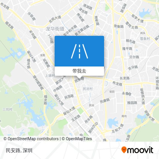 民安路地图