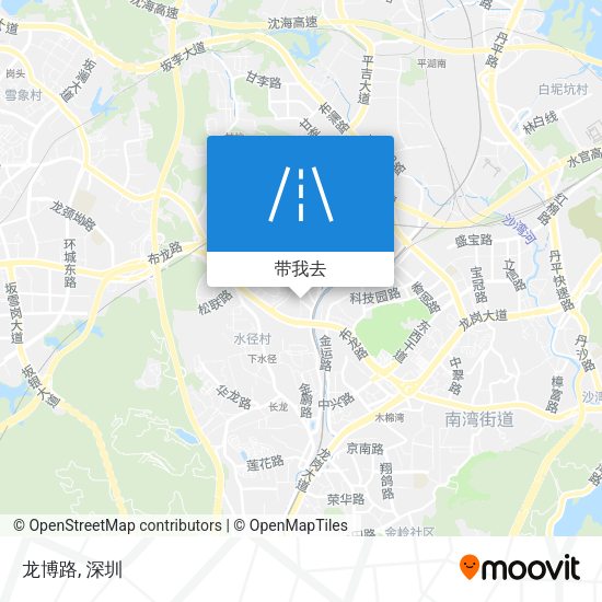 龙博路地图