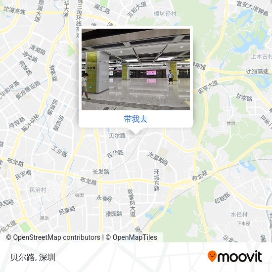 贝尔路地图