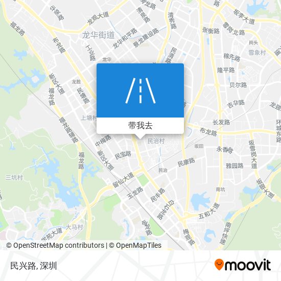 民兴路地图