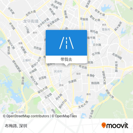 布梅路地图