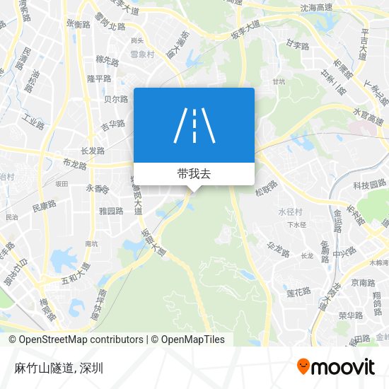 麻竹山隧道地图