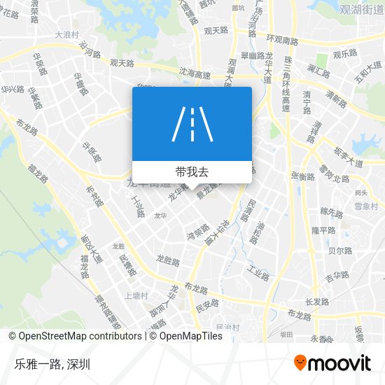 乐雅一路地图