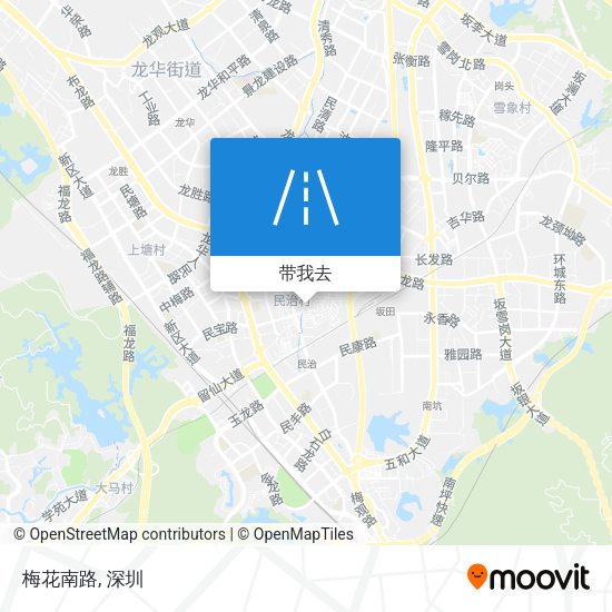 梅花南路地图