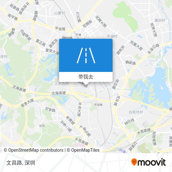 文昌路地图