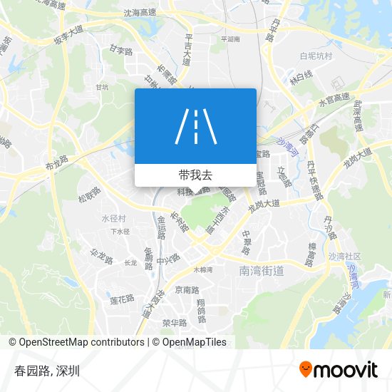 春园路地图