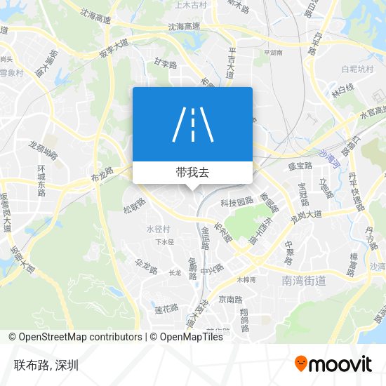 联布路地图