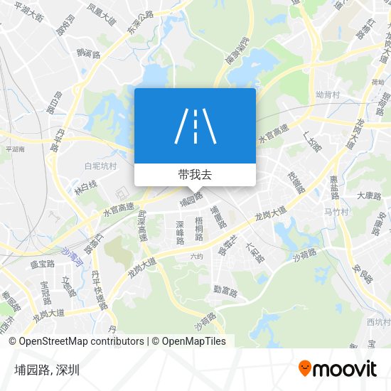 埔园路地图