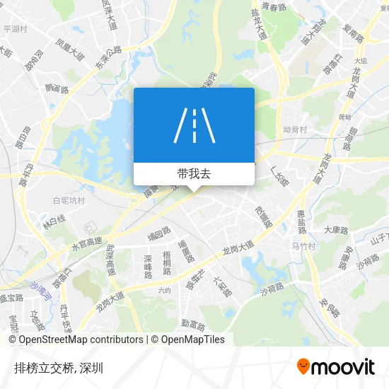 排榜立交桥地图