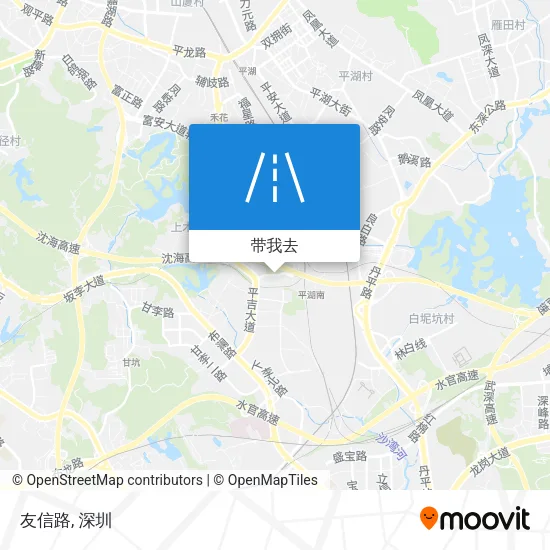 友信路地图