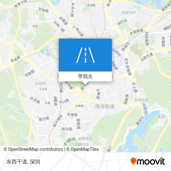 东西干道地图