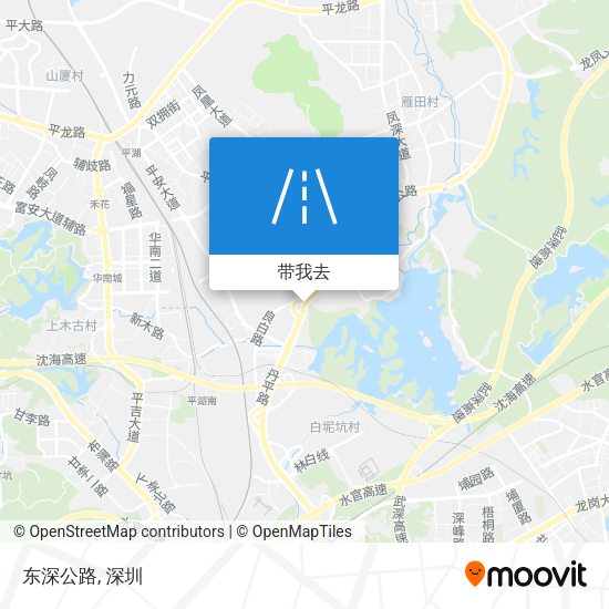 东深公路地图