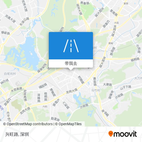 兴旺路地图