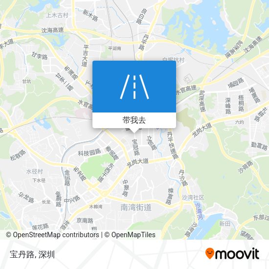 宝丹路地图