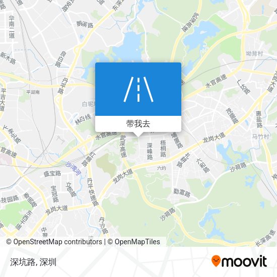 深坑路地图