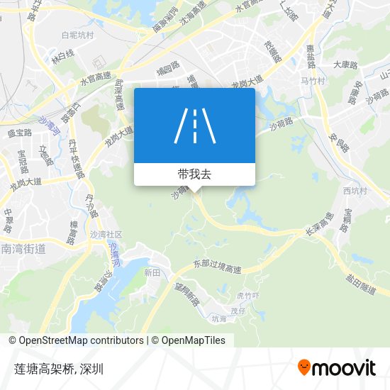 莲塘高架桥地图