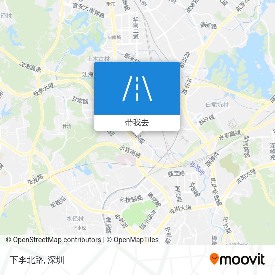 下李北路地图