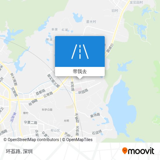 环荔路地图