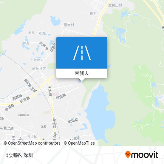 北圳路地图