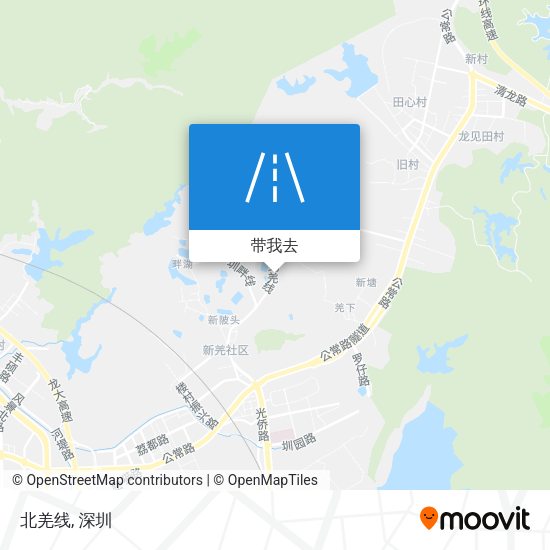 北羌线地图